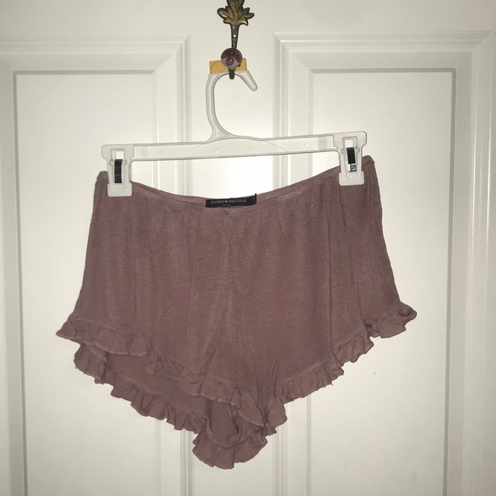 Light Pink Ruffled Shorts!